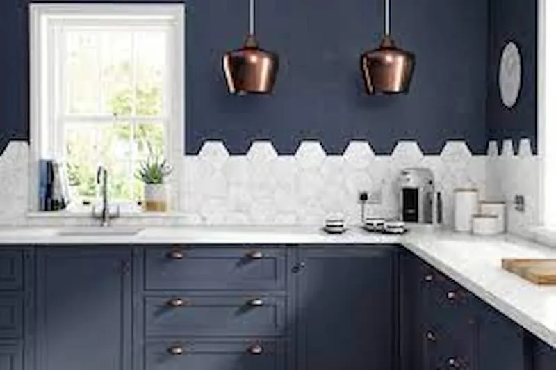کاشی بین کابینتی طرح هندسی + بهترین قیمت خرید
